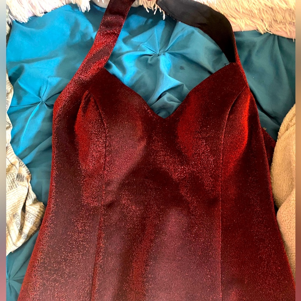 Sparkly Red mini Dress